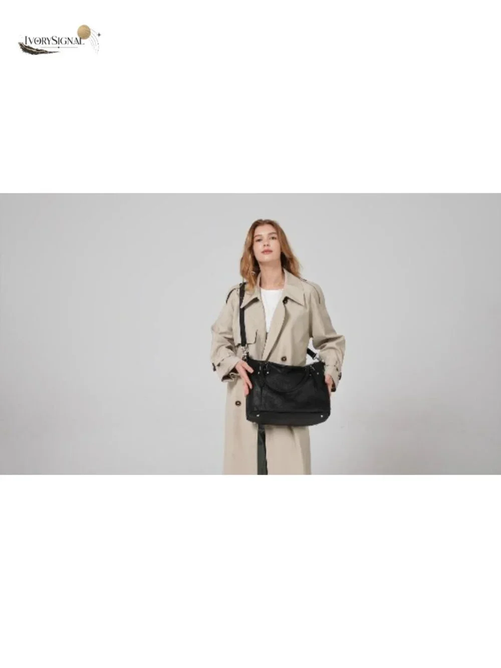 Leather Tote Handbag Shoulder Bag Top Handle Satchel Women